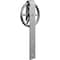 Ekena Millwork Premium Wagon Wheel Roller Hanger w/ Bolts for Barn Door for 2 1/4" Doors, PC Chrome GB60015RWCR - alternate 5